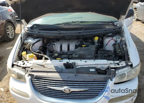 2000 Chrysler Town & Country Lxi из США, поврежденный, VIN 1C4GP54L8YB650951